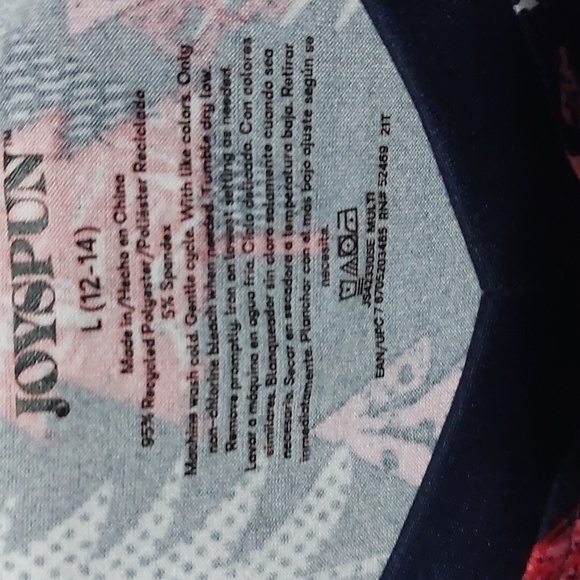 Pajamas!  Top & Bottoms.  Christmas Tree Print. Sz L 12-14. 0055 - Picture 3 of 3